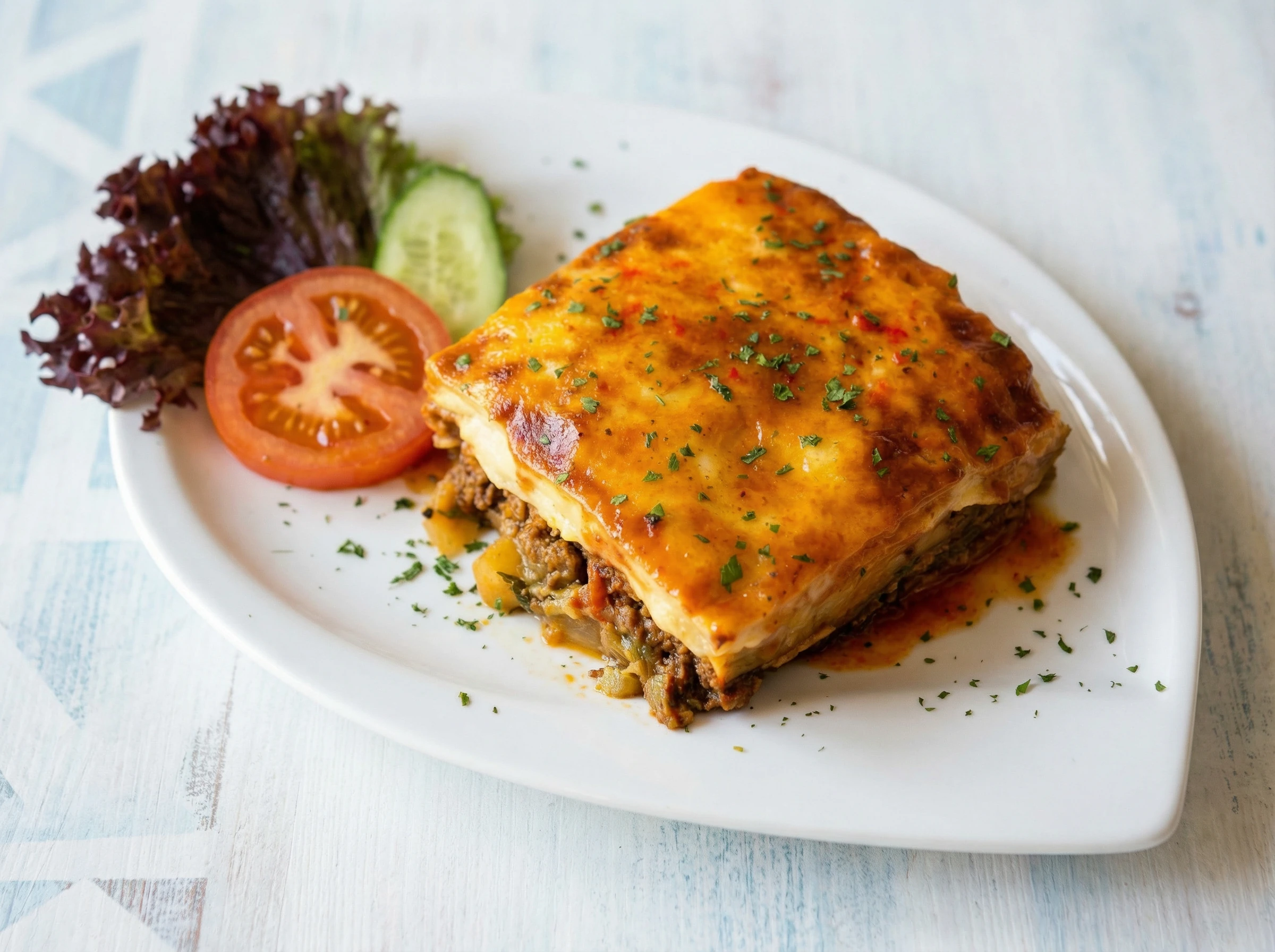 Traditionelles Moussaka